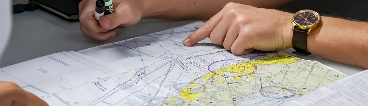 Modern aircraft cockpit