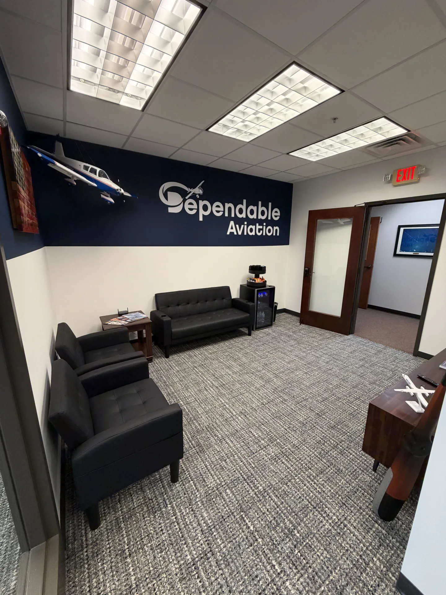 Dependable Aviation facility interior