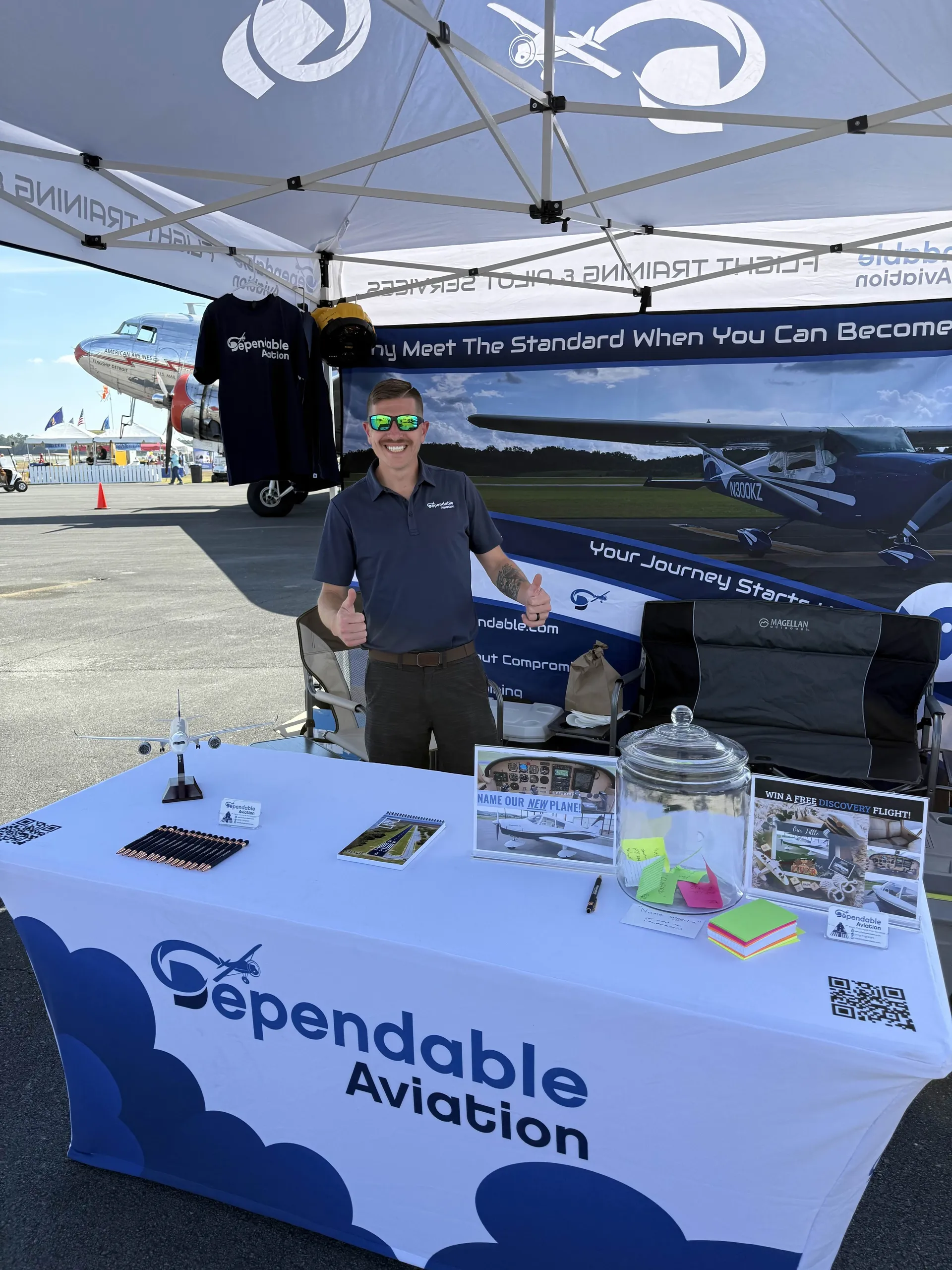 Historical photo of Dependable Ground School